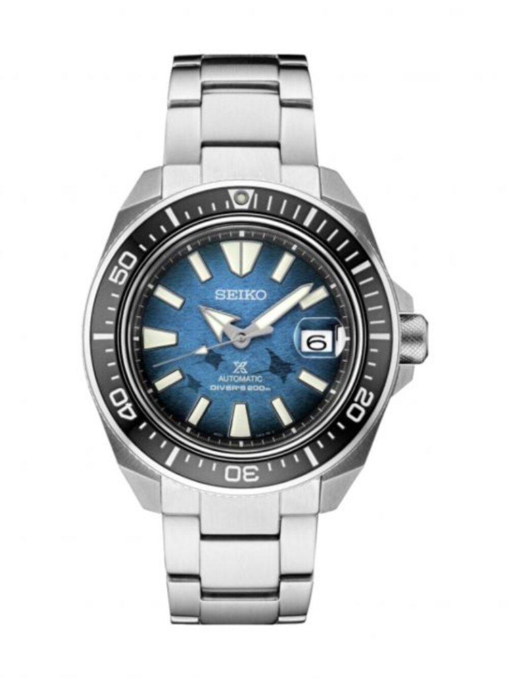 SEIKO Automatic X Prospex Manta Ray Diver Stainless Watch 44mm, Special Edition